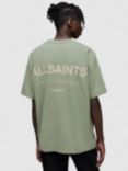 AllSaints Underground T-Shirt, Natural Green