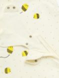 John Lewis Embroidered Bee Baby Sleeping Bag, 0.5/1.5 Tog, Pack of 2