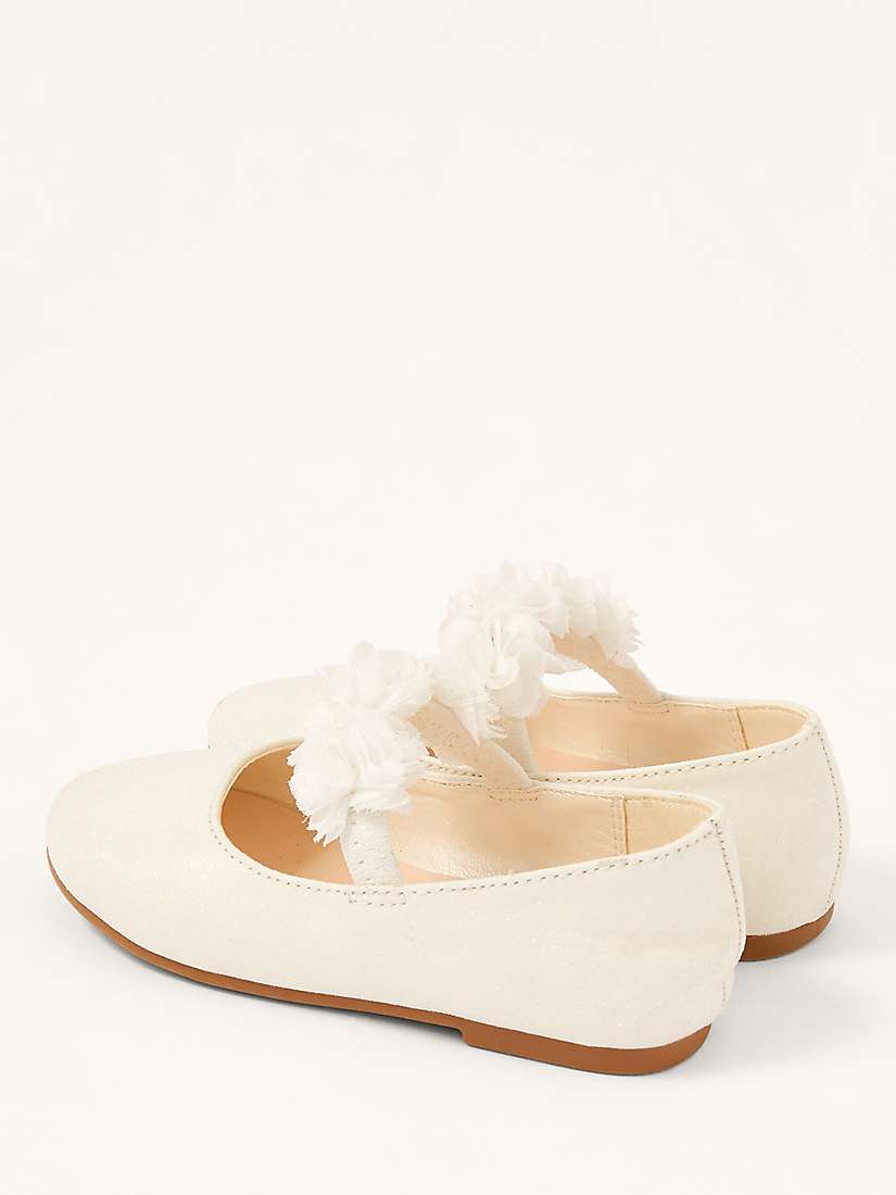 Buy Monsoon Kids' Shimmer Corsage Booties Online at johnlewis.com
