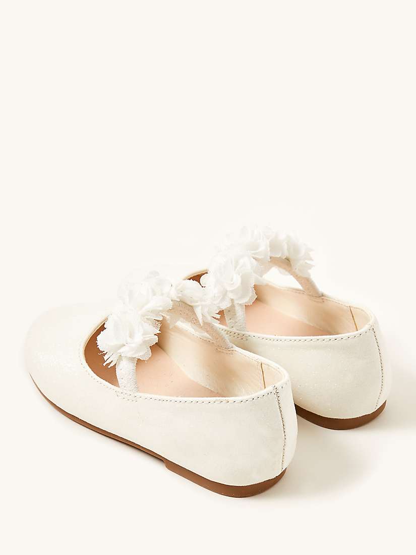 Buy Monsoon Kids' Shimmer Corsage Booties Online at johnlewis.com