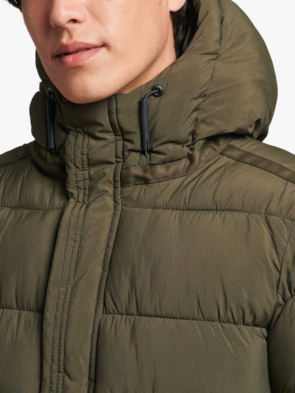 Superdry Hooded XPD Sports Puffer Jacket at John Lewis & Partners