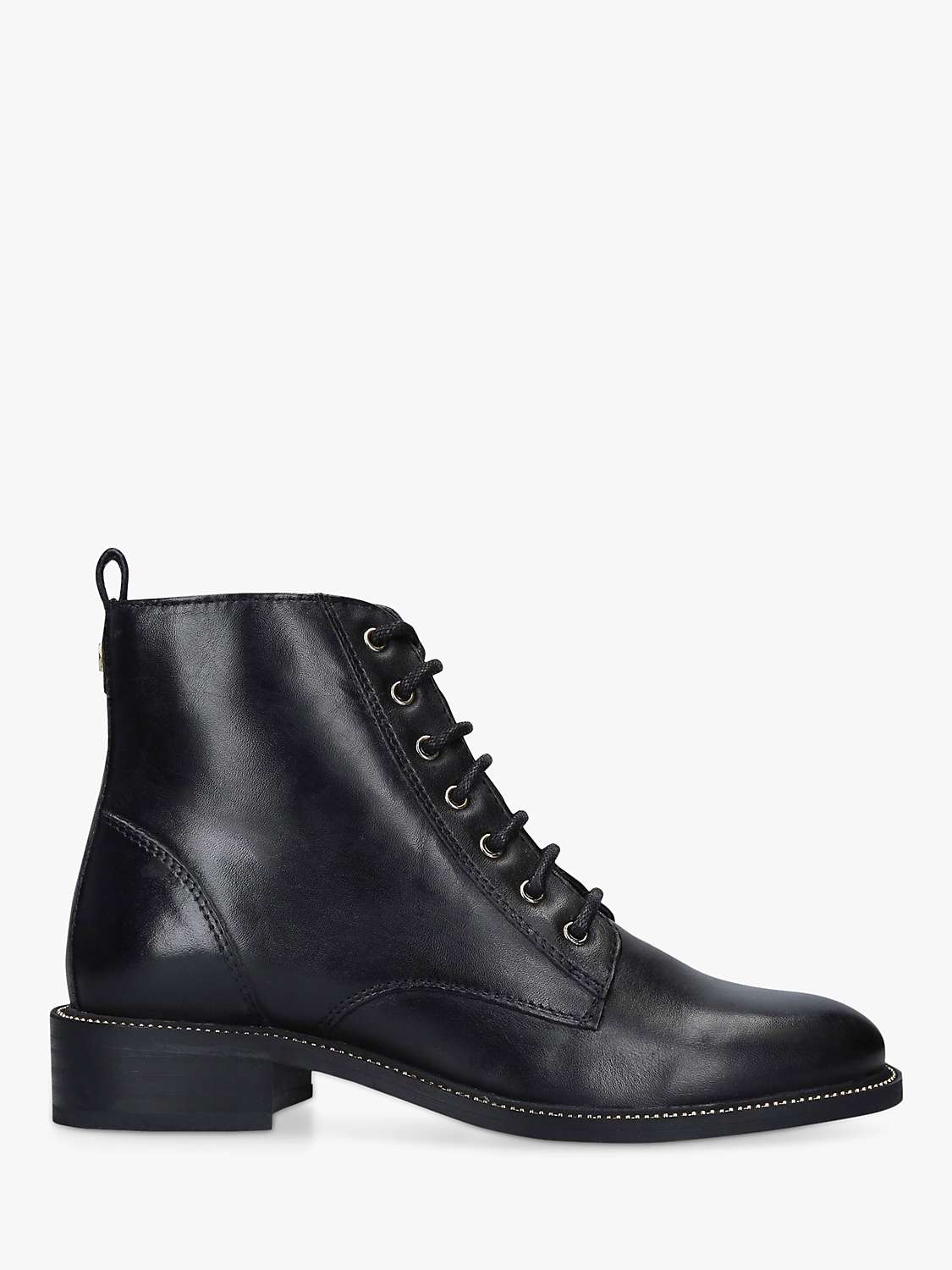 Buy Carvela Spike Stud Detail Leather Ankle Boots Online at johnlewis.com