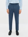 Kin Melange Slim Fit Suit Trousers, Airforce Blue