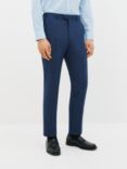 Kin Semi Plain Slim Fit Trousers, Royal Blue