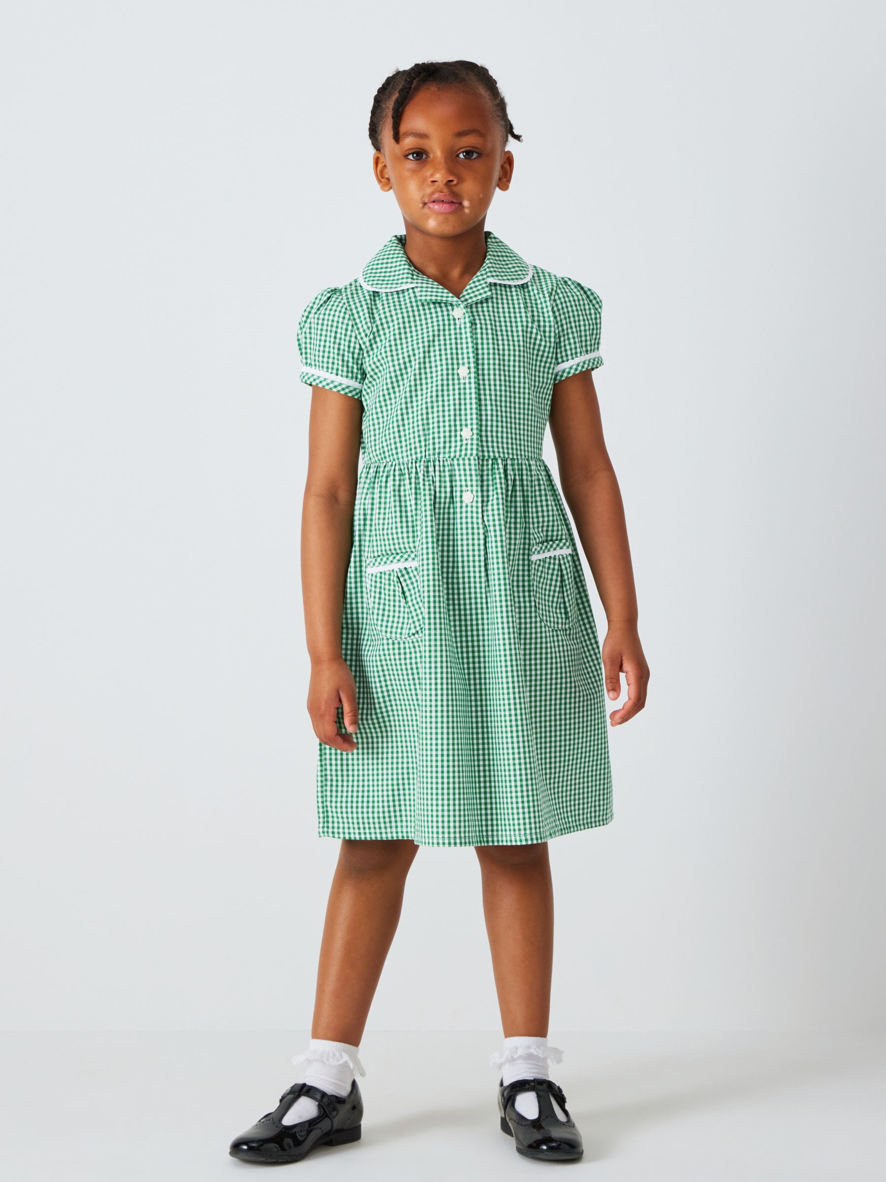 Buy John Lewis Gingham Cotton School Summer Dress Online at johnlewis.com