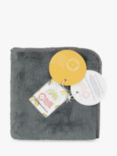 From Babies with Love Kindness is Magic Baby Blanket, Charcoal Grey
