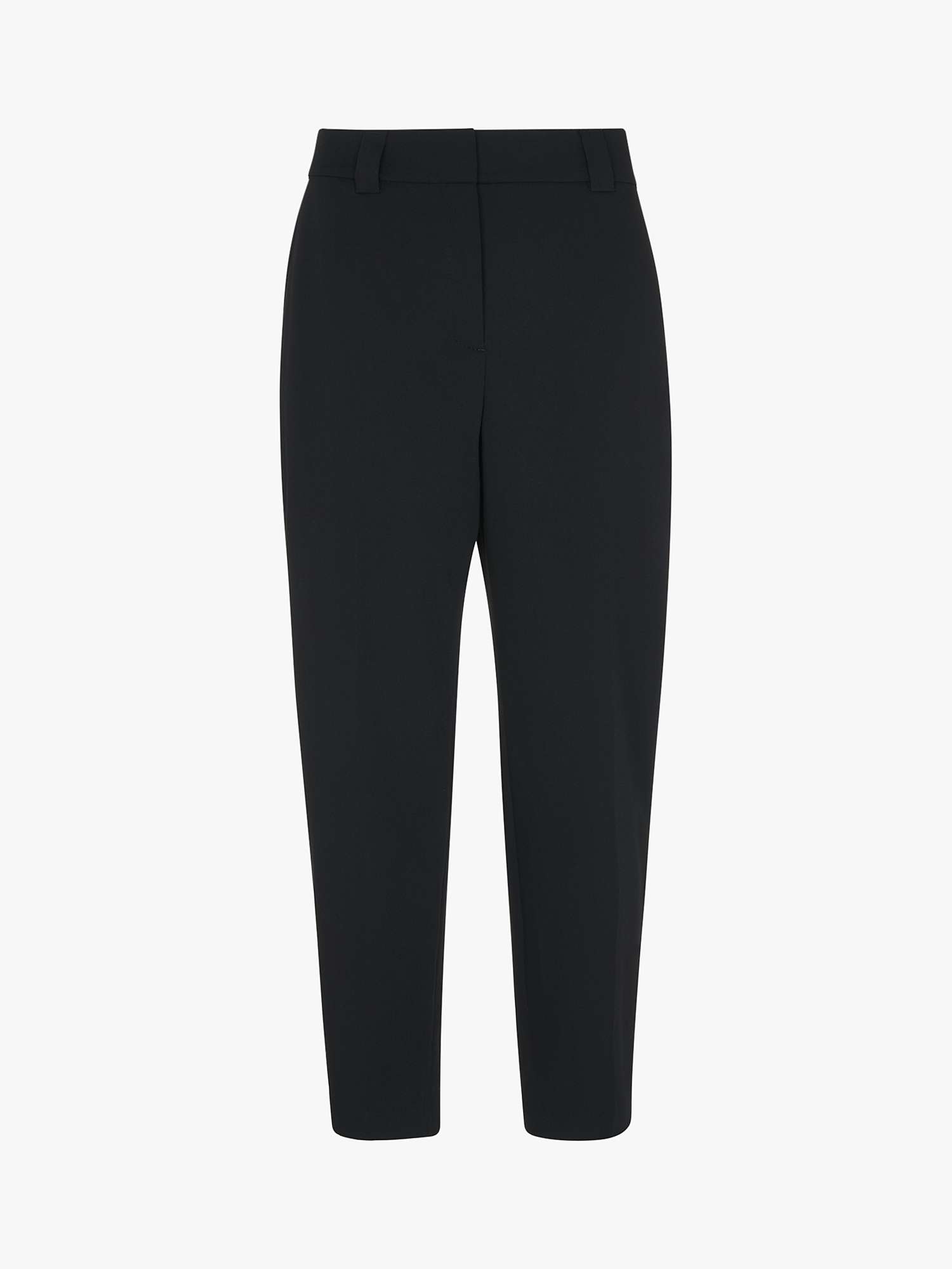 Buy Whistles Lucie Cigarette Wool Blend Trousers, Black Online at johnlewis.com