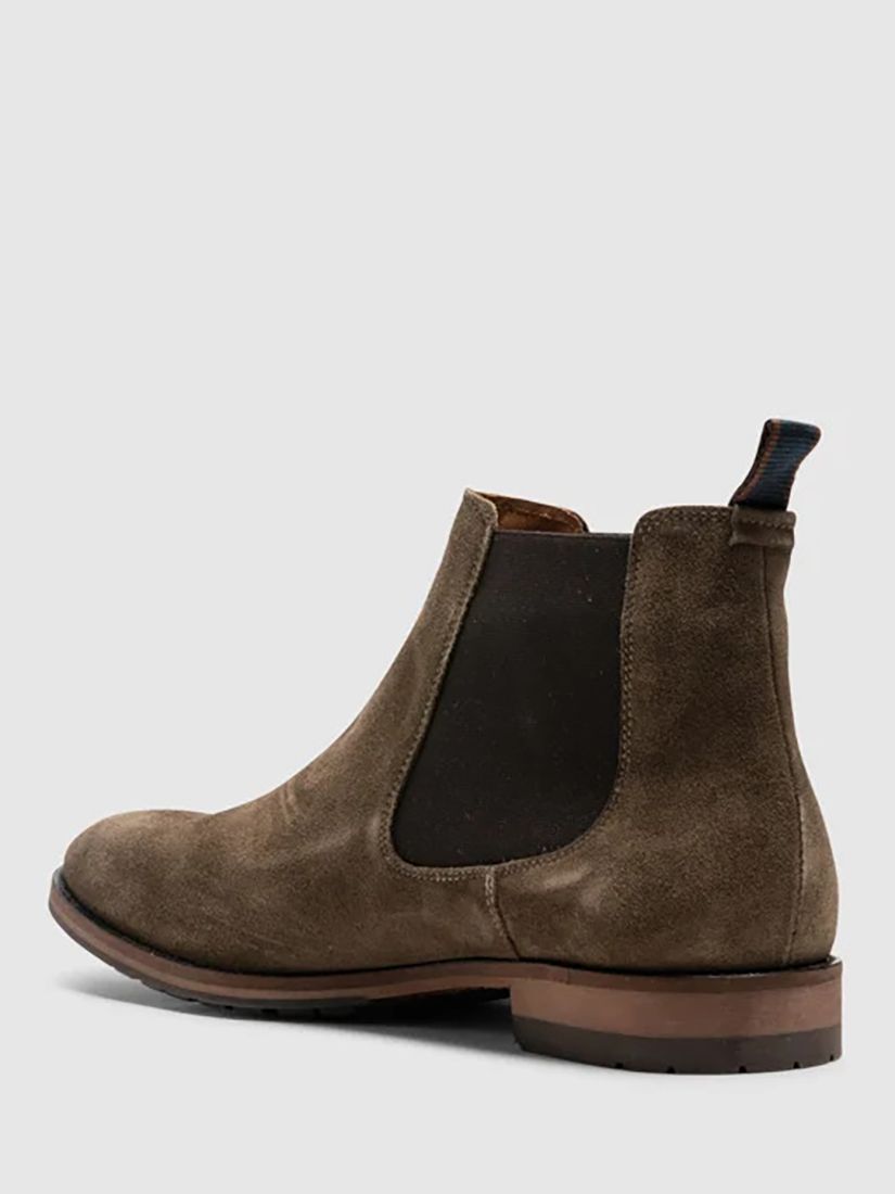 Rodd & Gunn Murphys Road Suede Chelsea Boots, Taupe at John Lewis ...