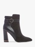 Moda in Pelle Kirsten Suede Ankle Boots, Black