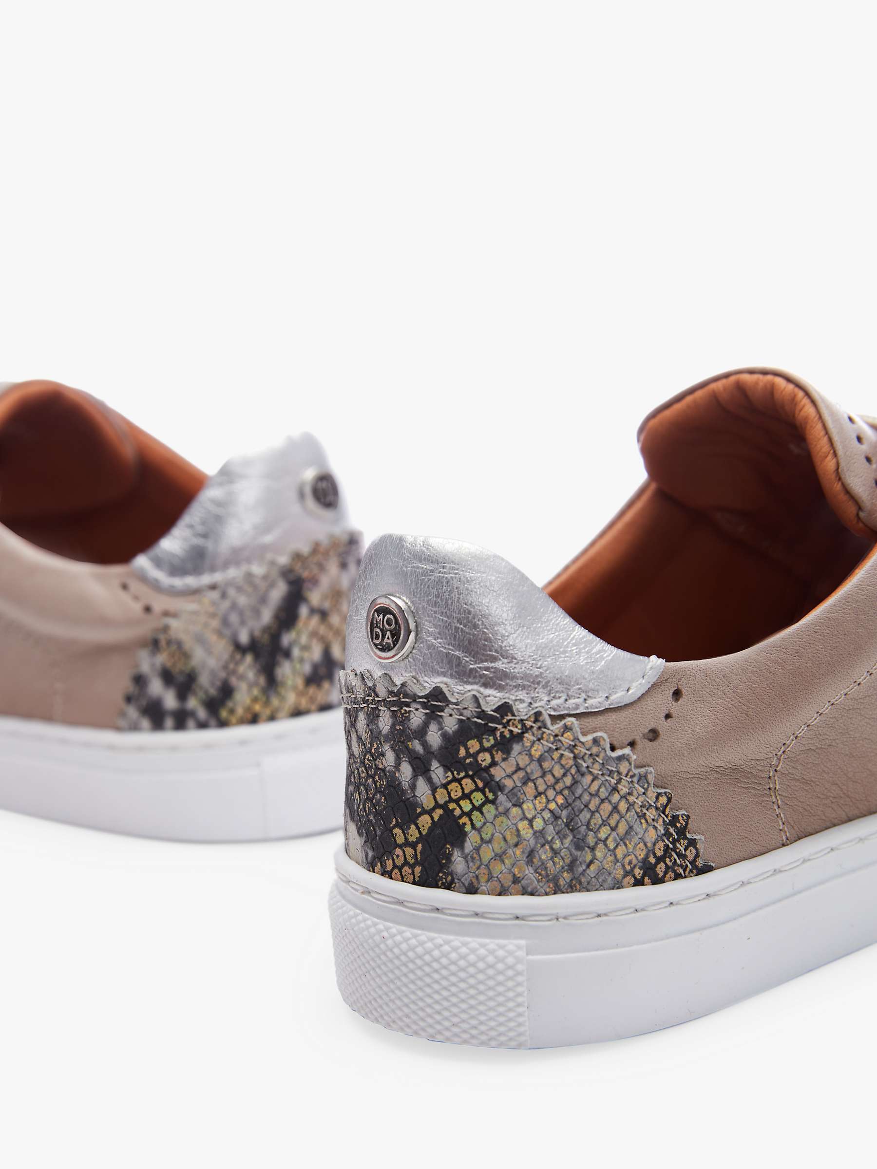 Buy Moda in Pelle Anatoli Leather Lace Up Trainers Online at johnlewis.com