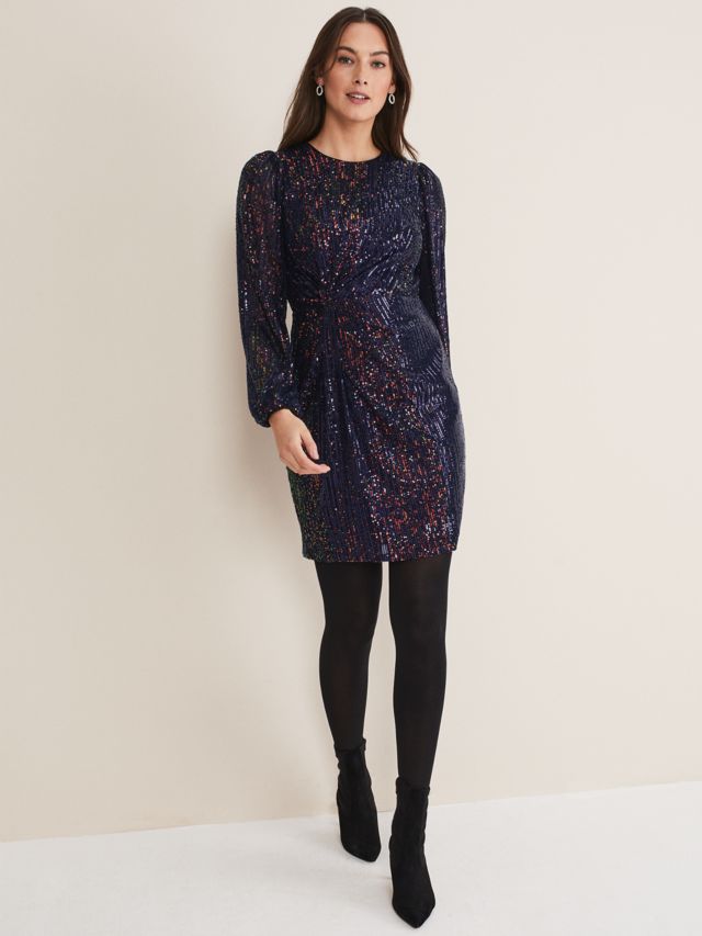 Sequin dress clearance with leggings