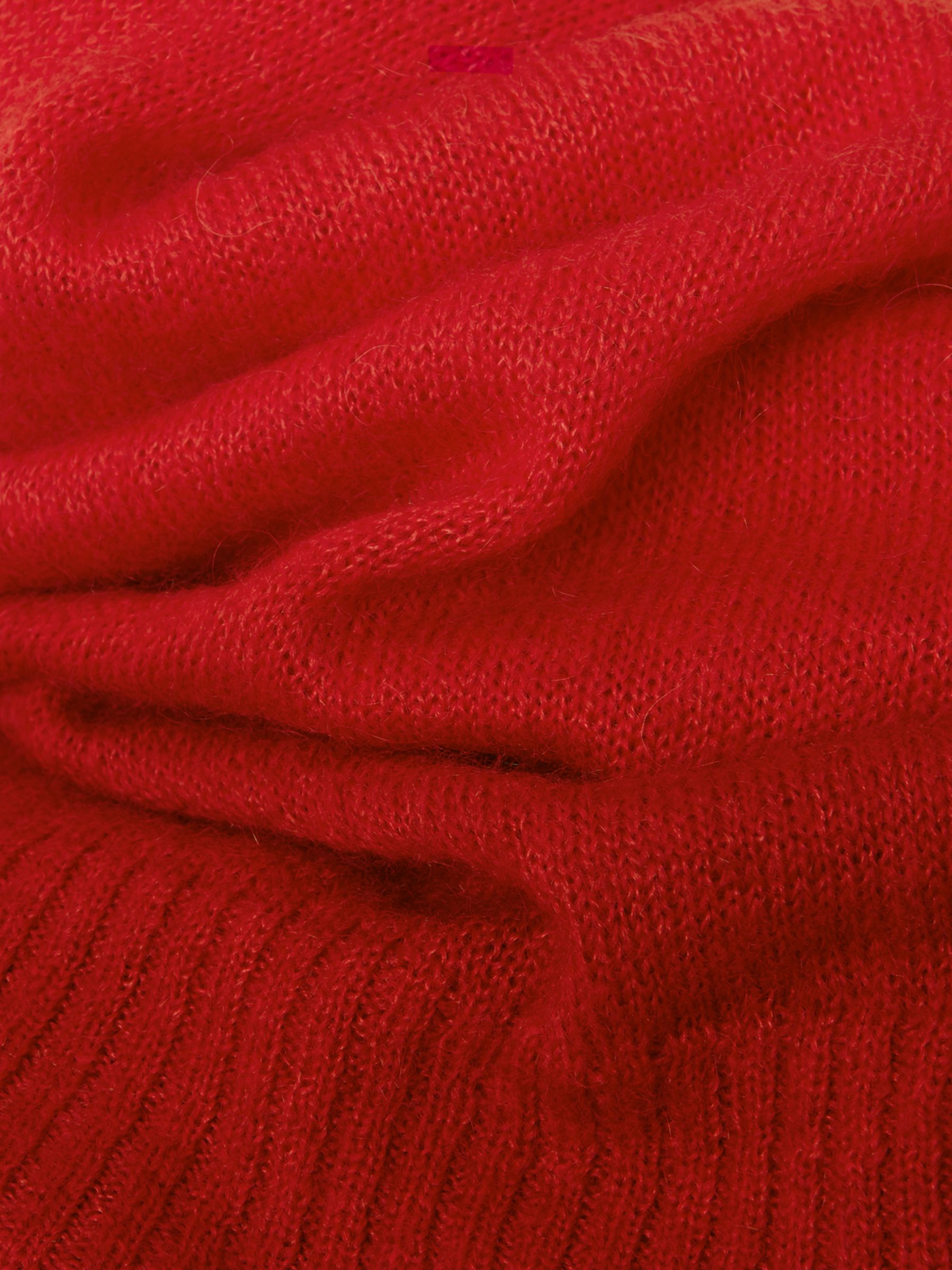 Buy Phase Eight Jen Mohair Wool Blend Dip Dye Jumper, Red Online at johnlewis.com