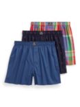Polo Ralph Lauren Stretch Cotton Boxers, Pack of 3