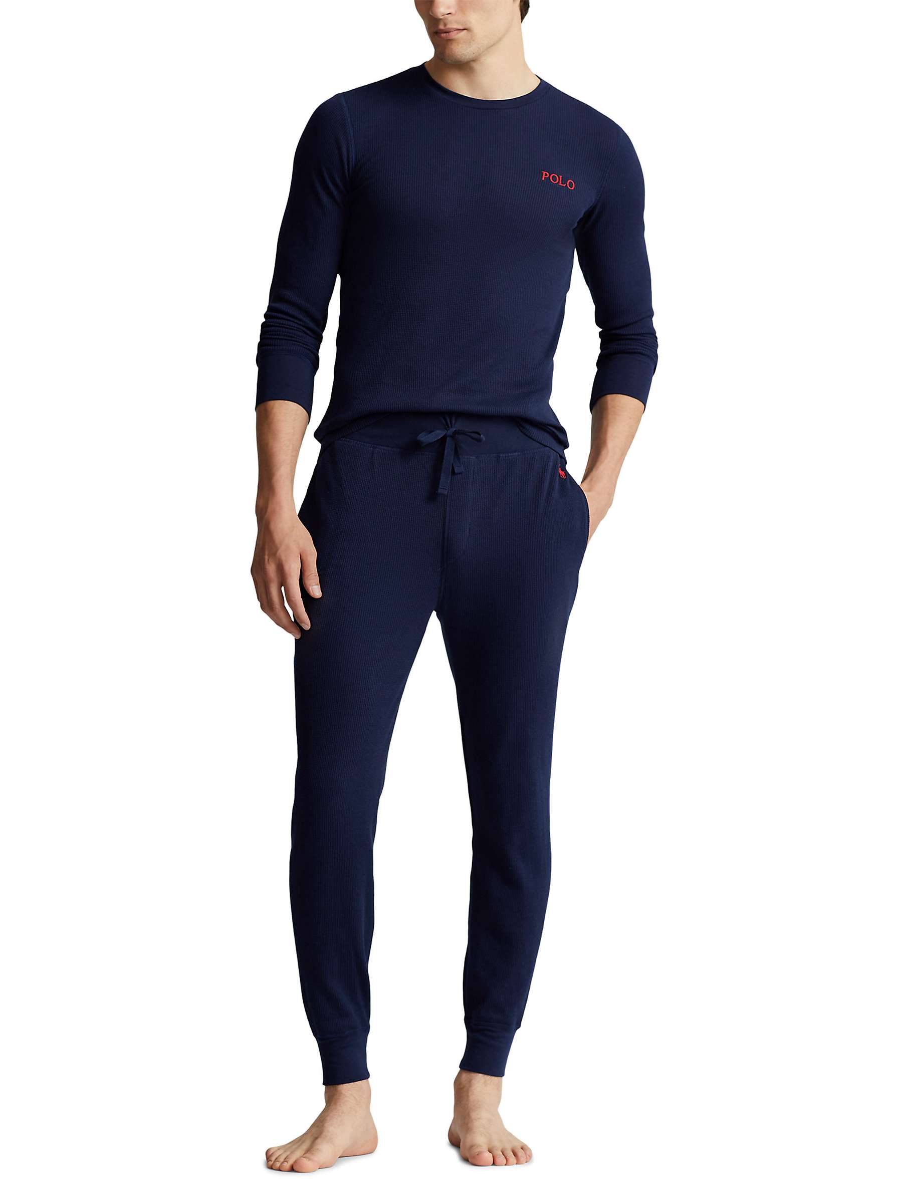 Buy Polo Ralph Lauren Waffle Lounge Joggers Online at johnlewis.com