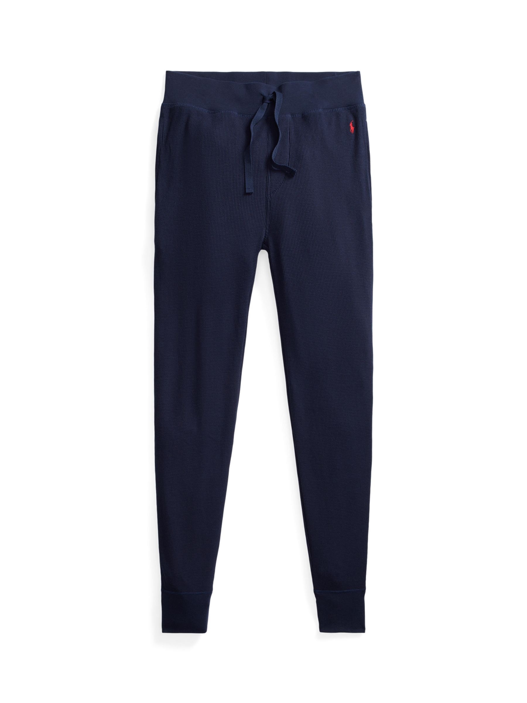 Polo Ralph Lauren Waffle Lounge Joggers, Cruise Navy at John Lewis &  Partners