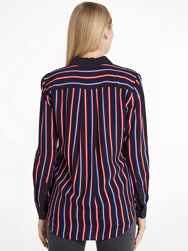 Tommy Hilfiger Fleur Stripe Shirt, Mini Pop Stripe