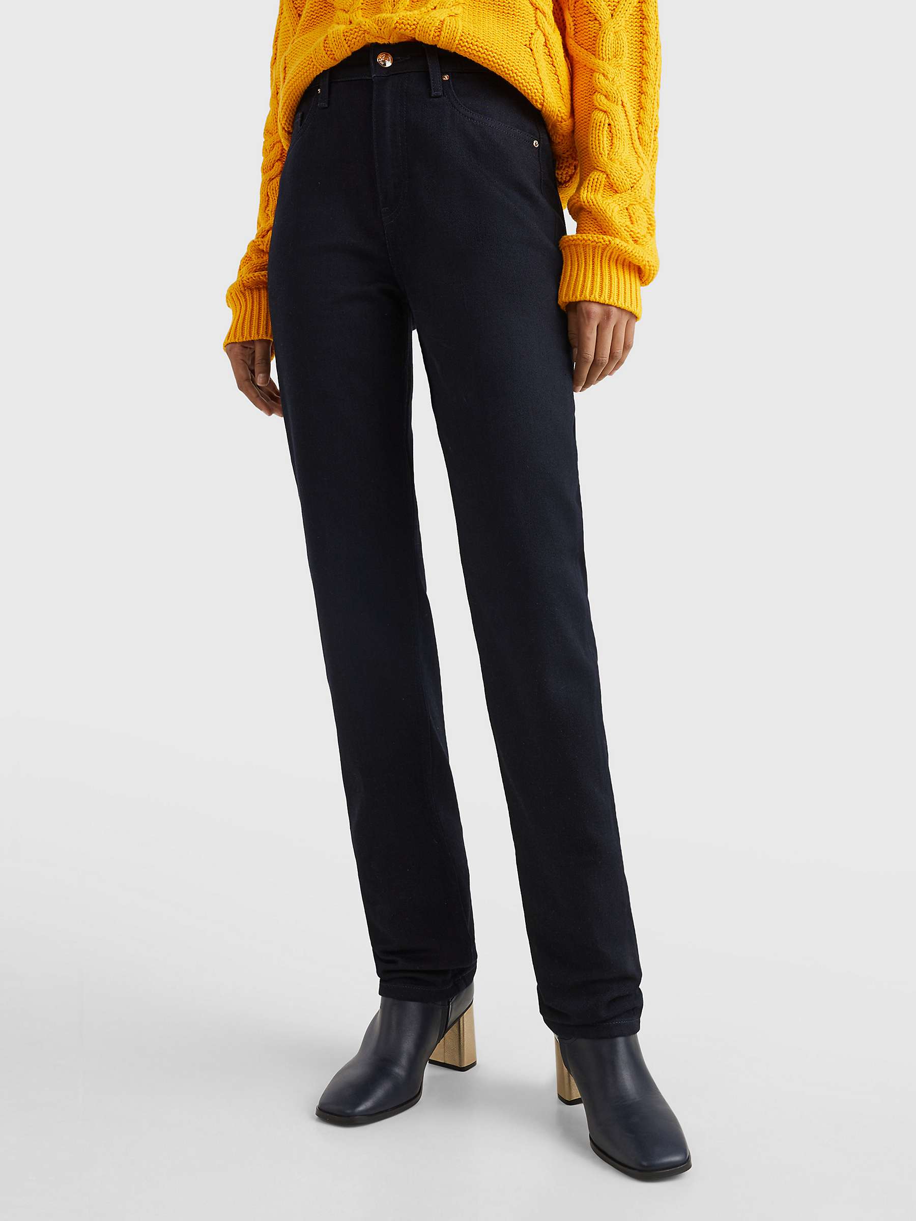 Buy Tommy Hilfiger Classic Straight Leg Jeans, Tao Online at johnlewis.com