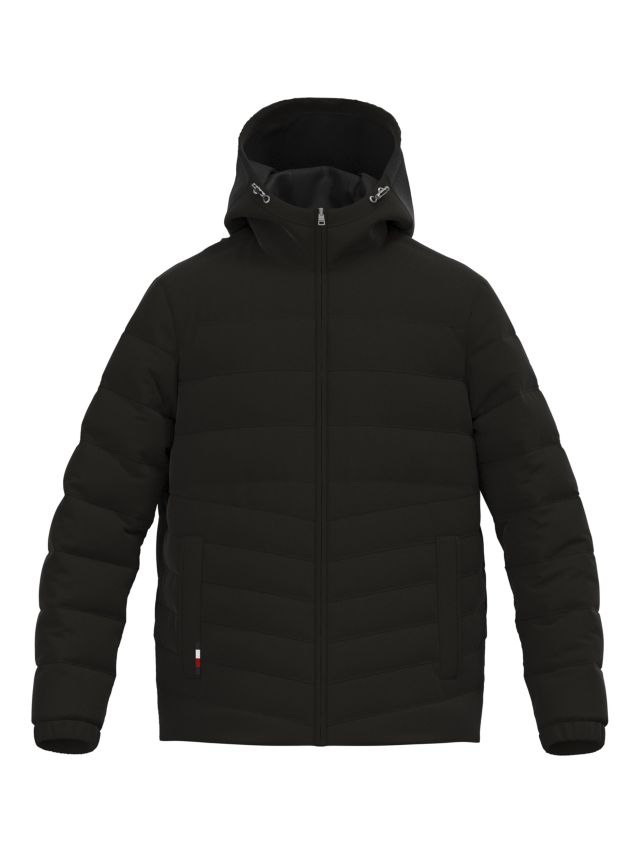 Men's quilted puffer on sale jacket tommy hilfiger