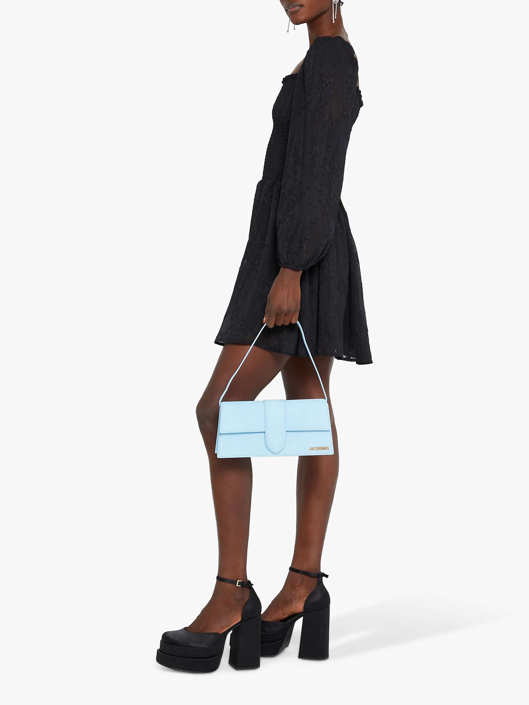 Buy kourt Wren Fitted Bodice Mini Dress, Black Online at johnlewis.com