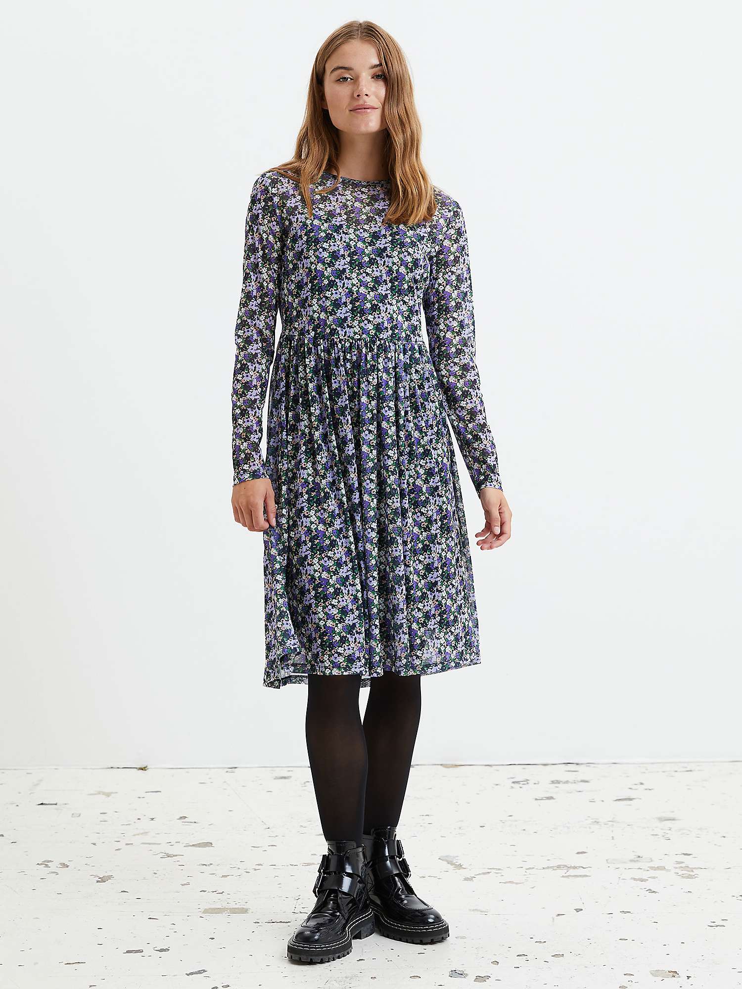 Buy Lollys Laundry Lydia Floral Print Dress, Multi Online at johnlewis.com