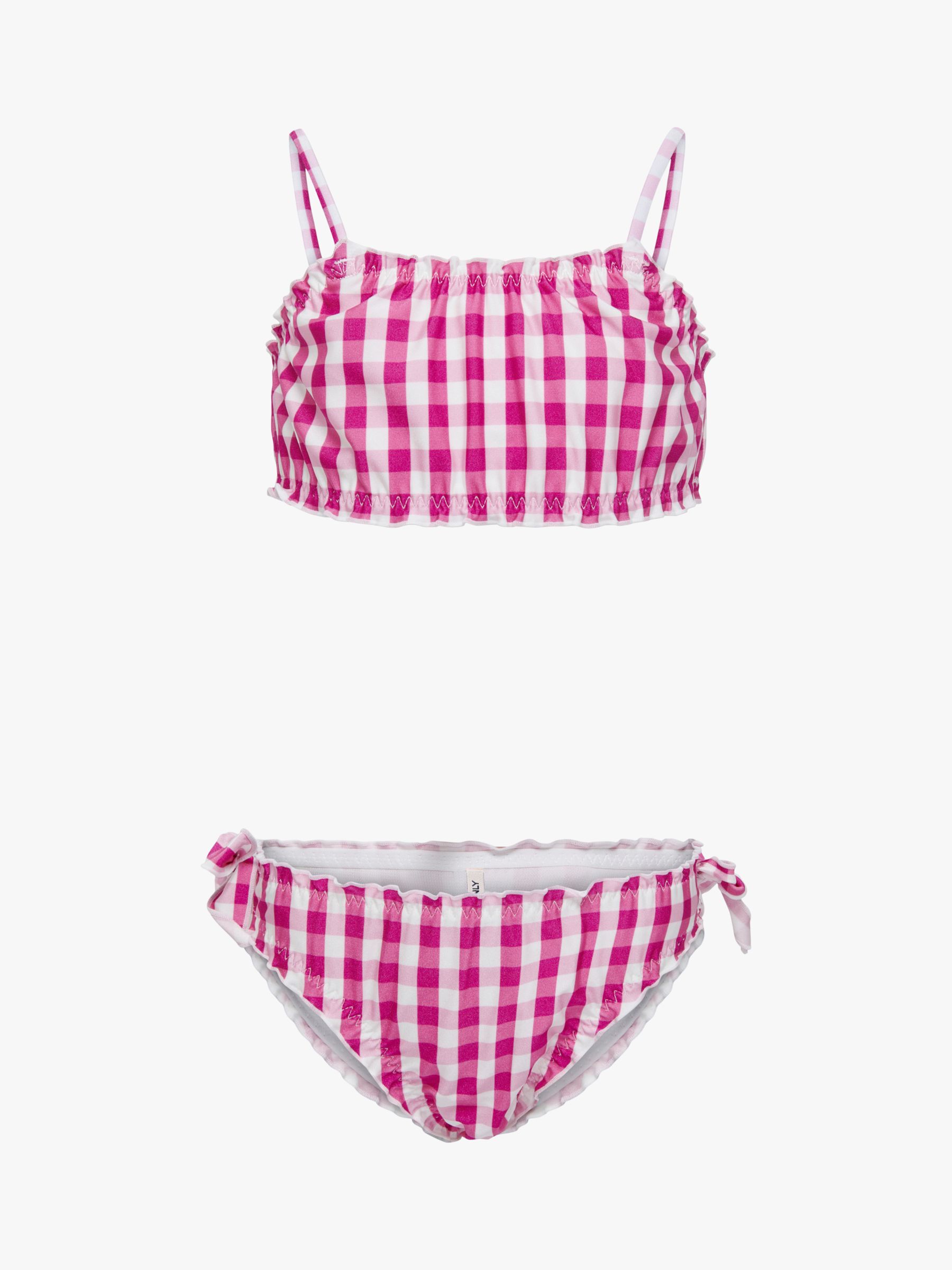 ONLY Kids' Kogamanda Bikini, Very Berry at John Lewis & Partners