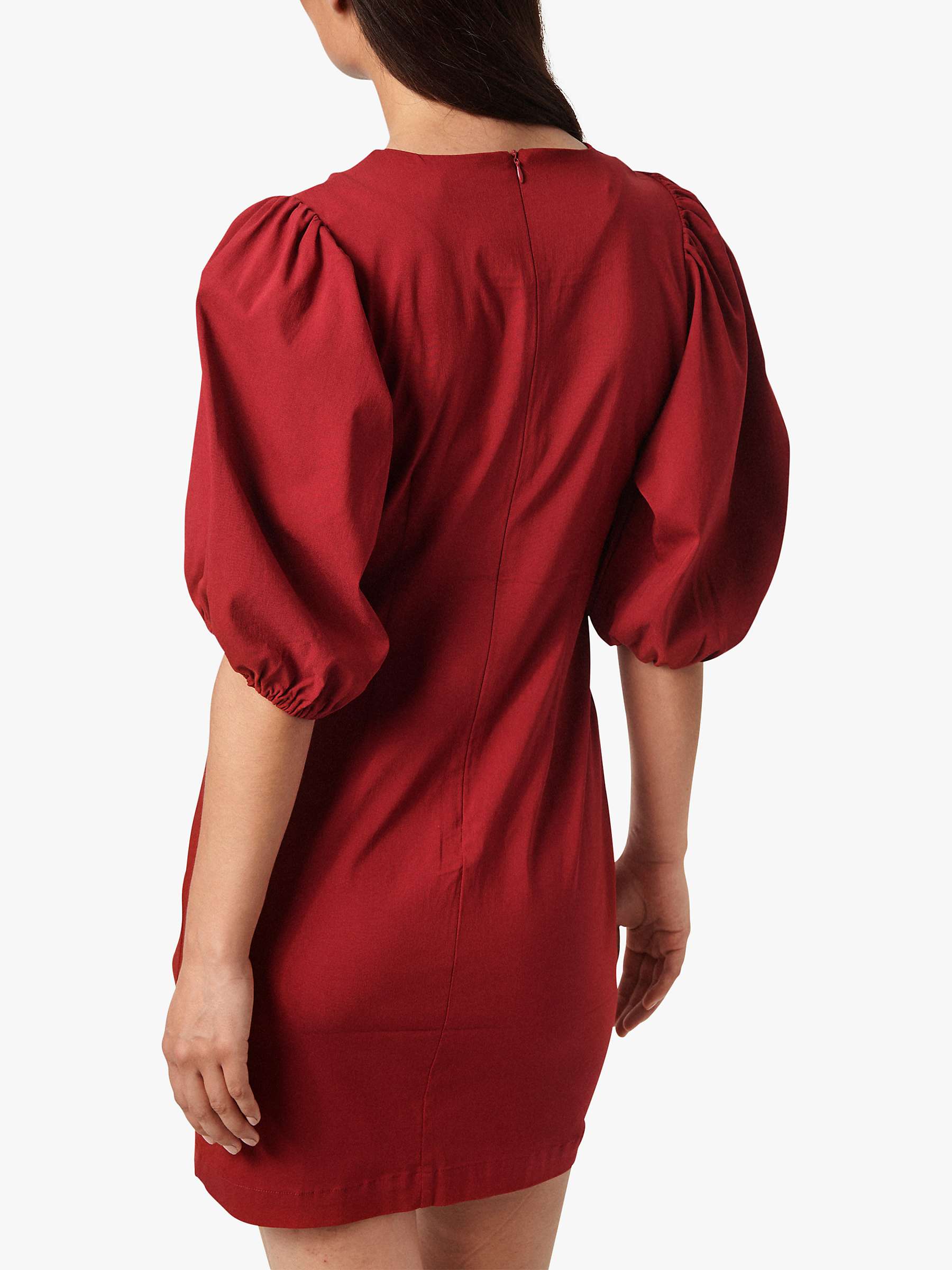 Buy Soaked In Luxury Zazu Dolore Slim Mini Dress, Rhubarb Online at johnlewis.com