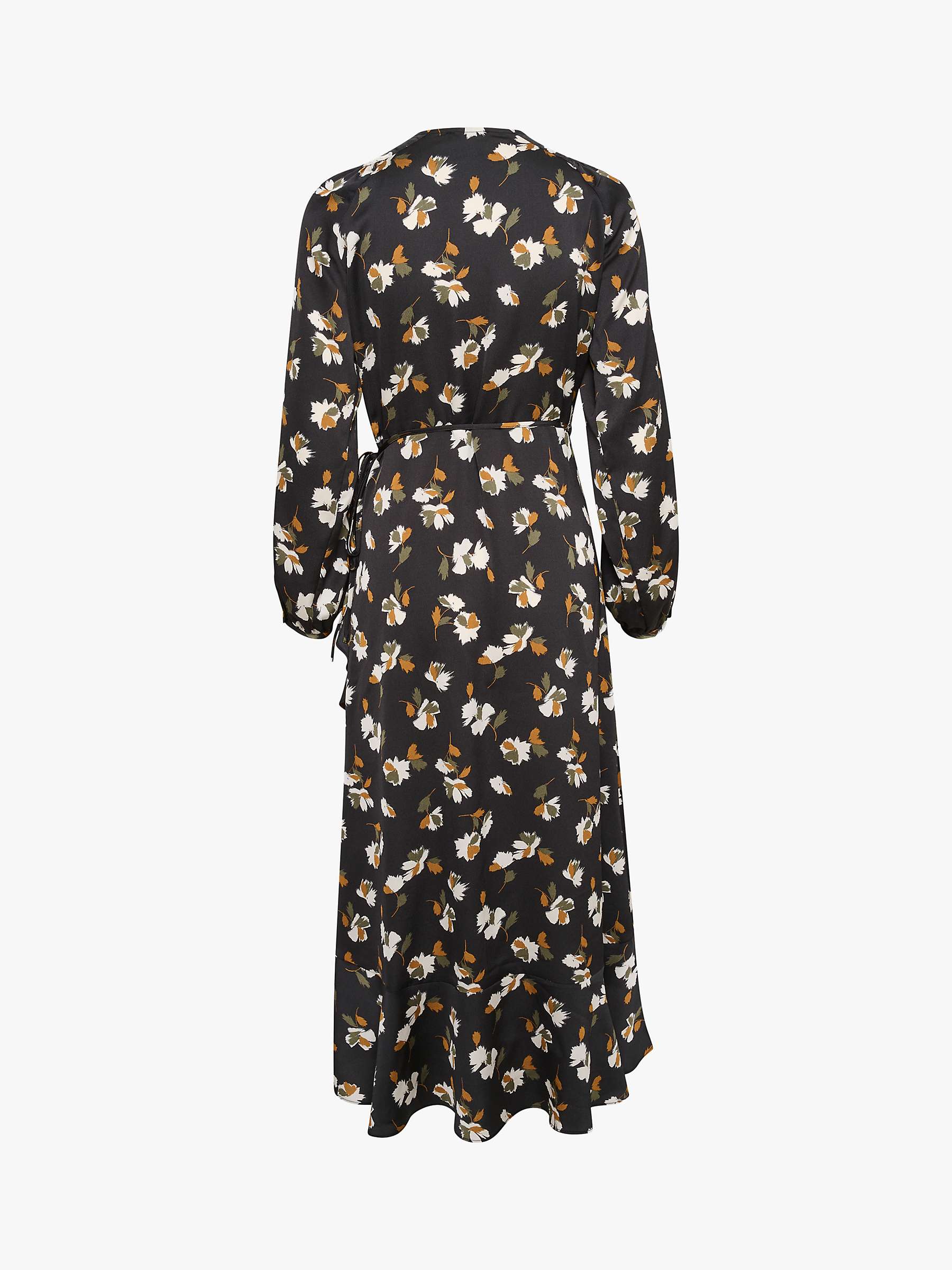 Buy Soaked In Luxury Karven Long Sleeve Dress, Black Feather Flower Online at johnlewis.com