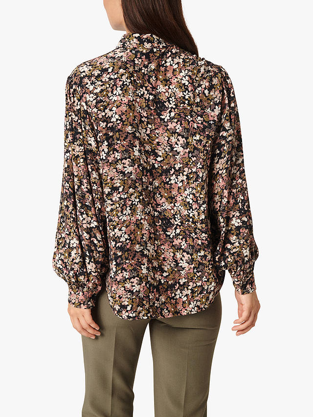 Soaked In Luxury Ebba Long Sleeve Floral Shirt, Tea Leaf Daisy Field