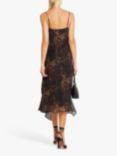 o.p.t Marzena Leopard Print Midi Dress, Multi