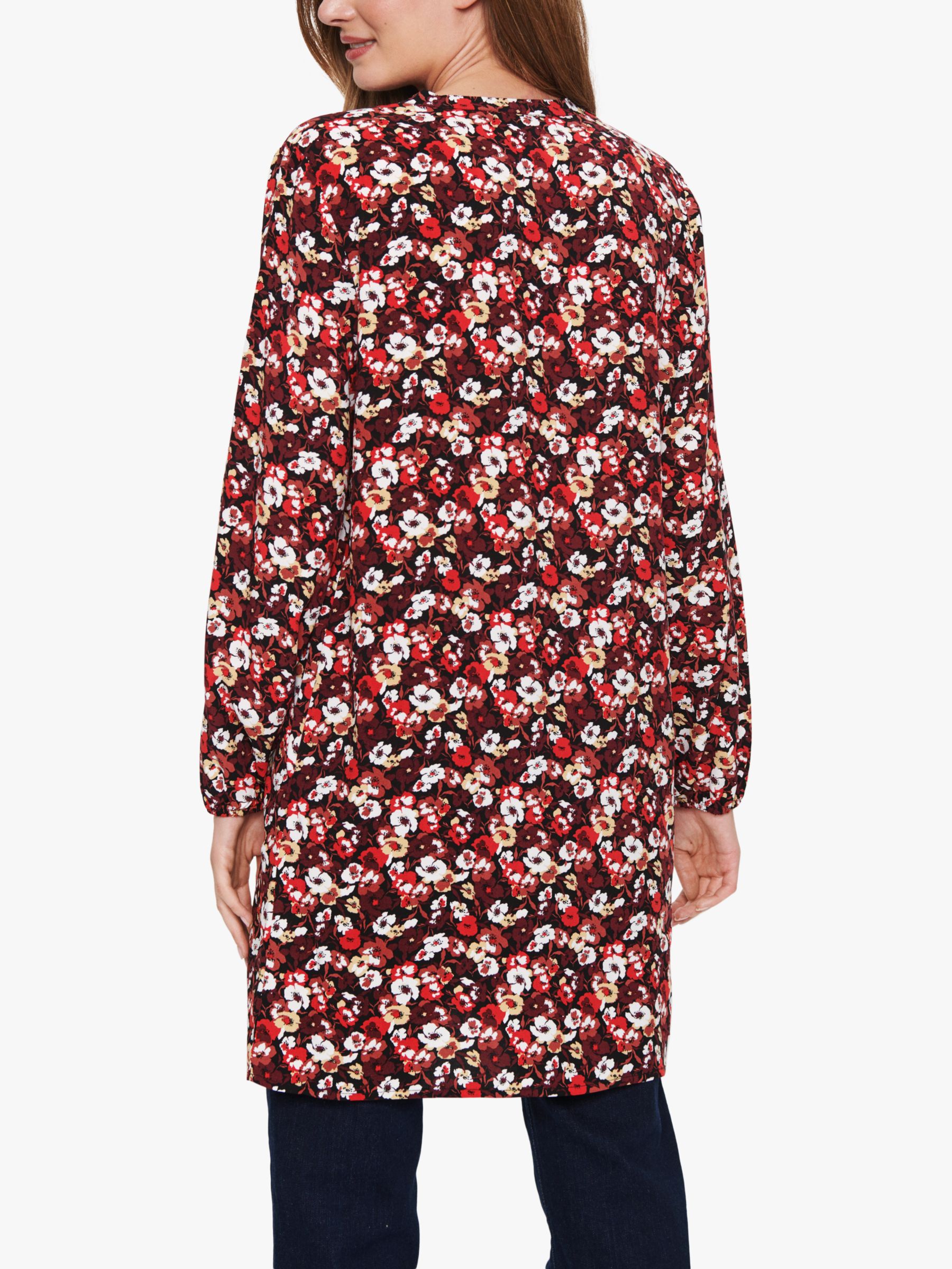 Buy Saint Tropez Eda Floral Print Tunic Top Online at johnlewis.com