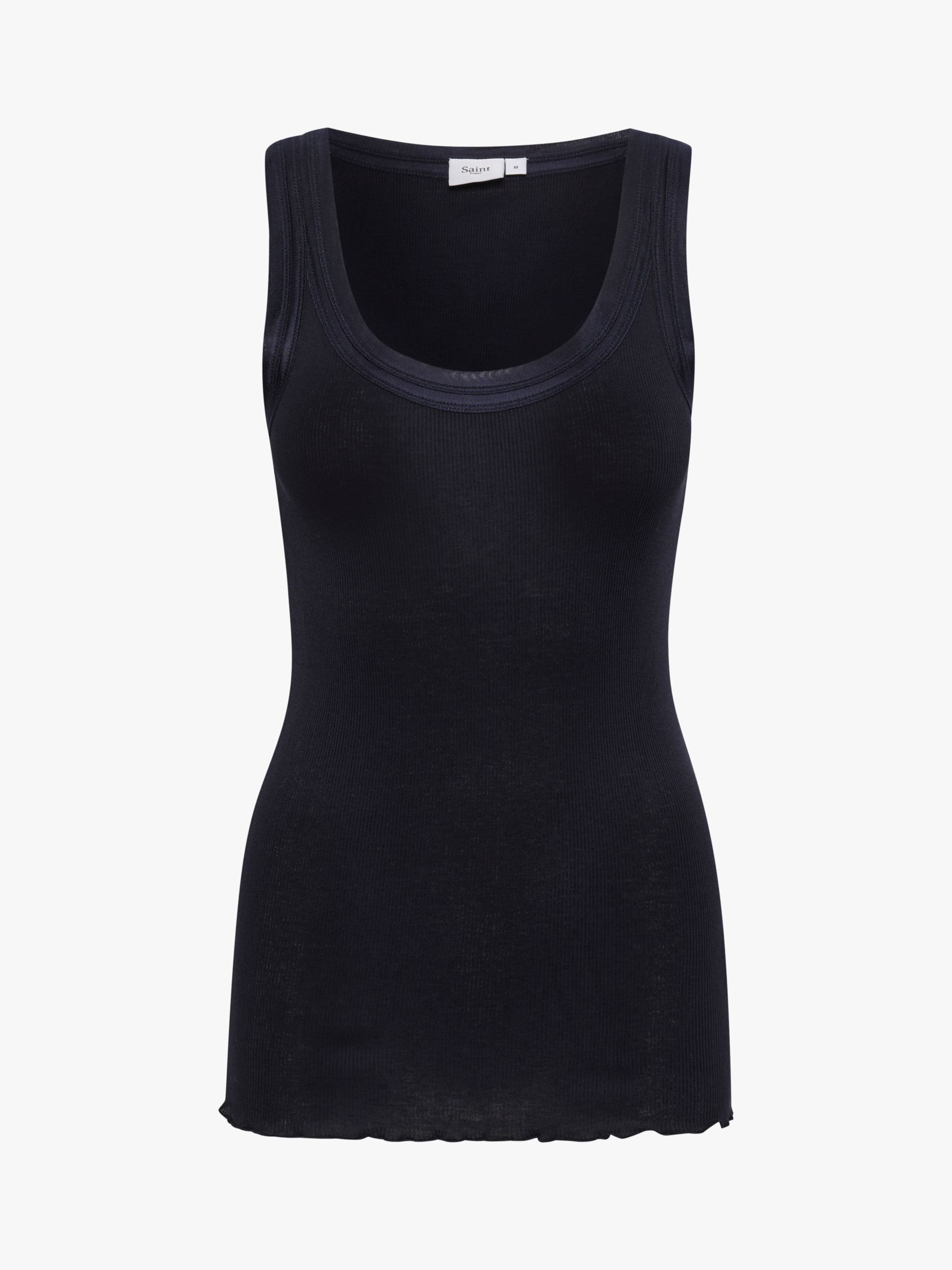 Ribbed Scoop Neck Tank - Deep Sky, 5 Star Rated