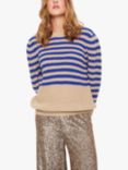 Saint Tropez Remi Stripe Pullover Wool Blend Jumper