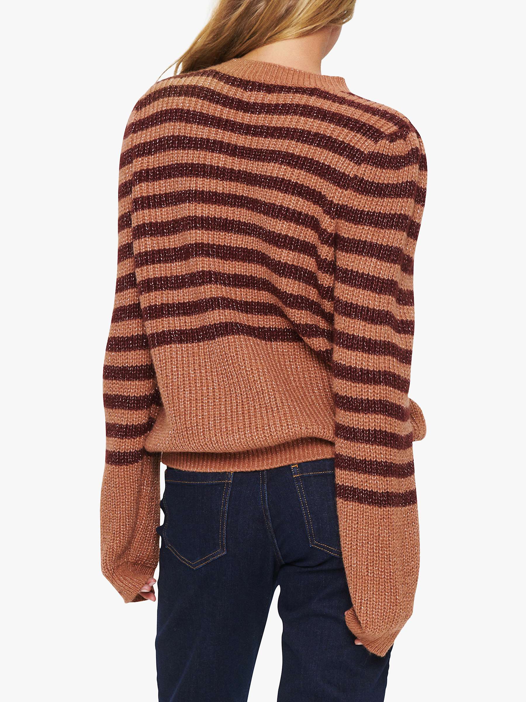 Buy Saint Tropez Remi Stripe Pullover Wool Blend Jumper Online at johnlewis.com