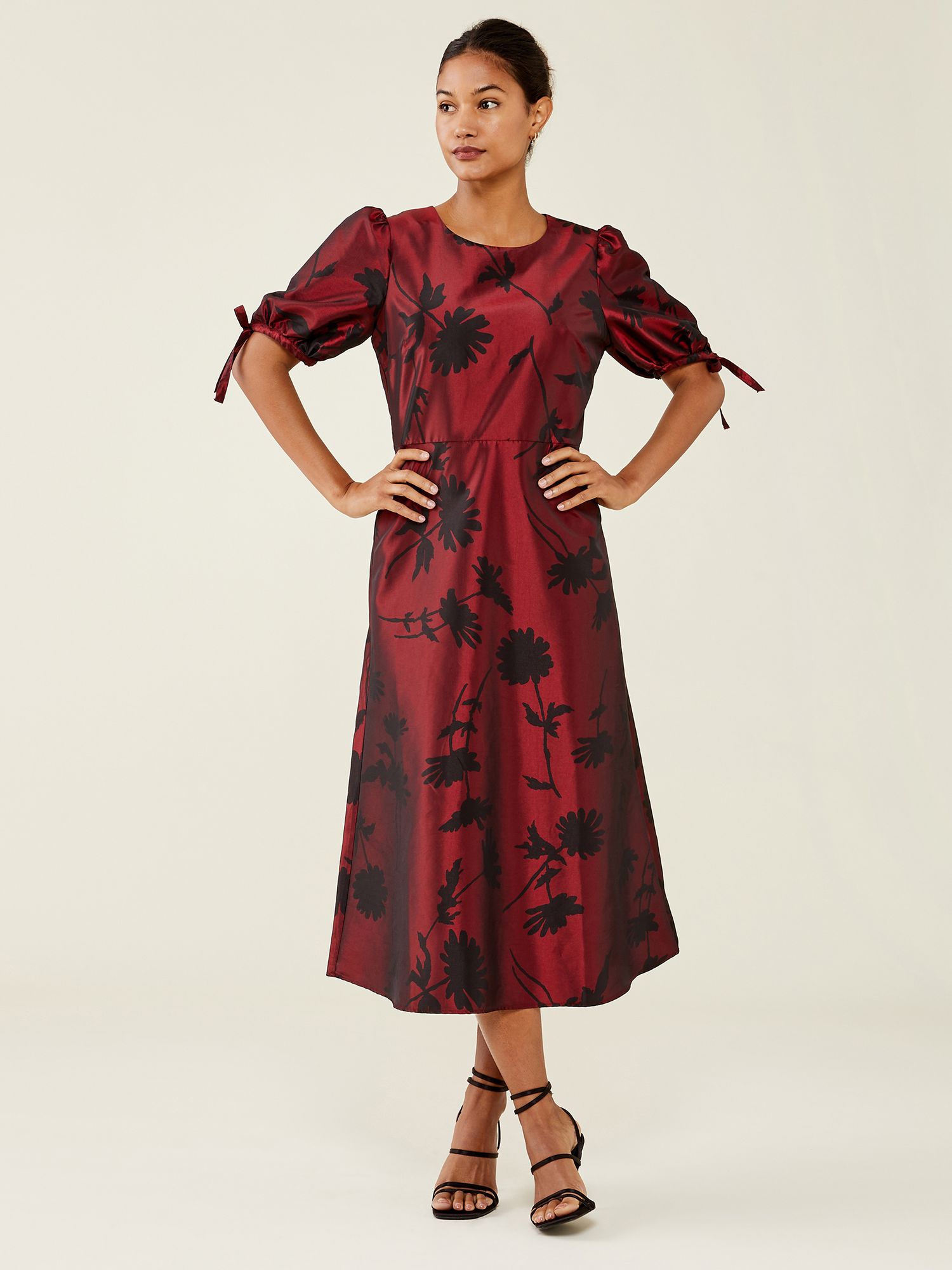 Clasp effective Kosciuszko Red Floral Dresses | John Lewis & Partners