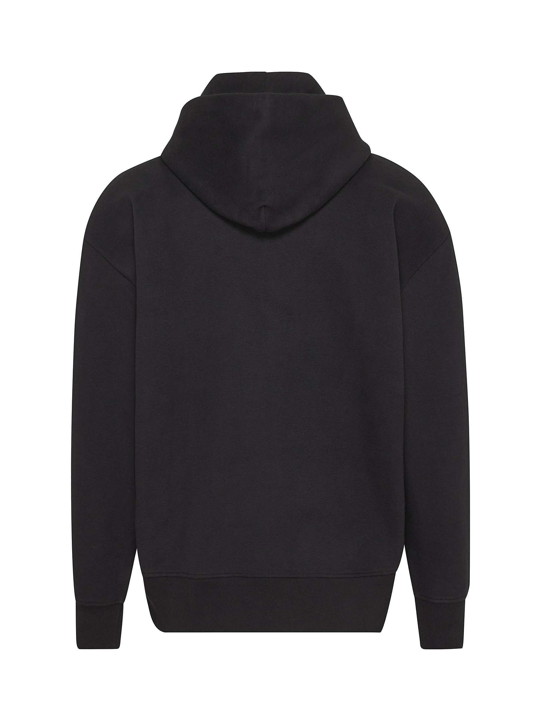 Tommy Jeans College Graphic Hoodie, Black at John Lewis & Partners