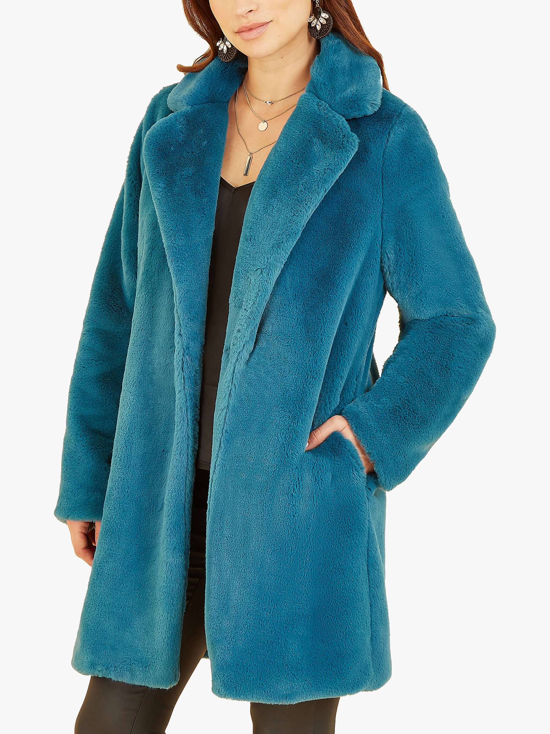 Buy Yumi Faux Fur Coat Online at johnlewis.com