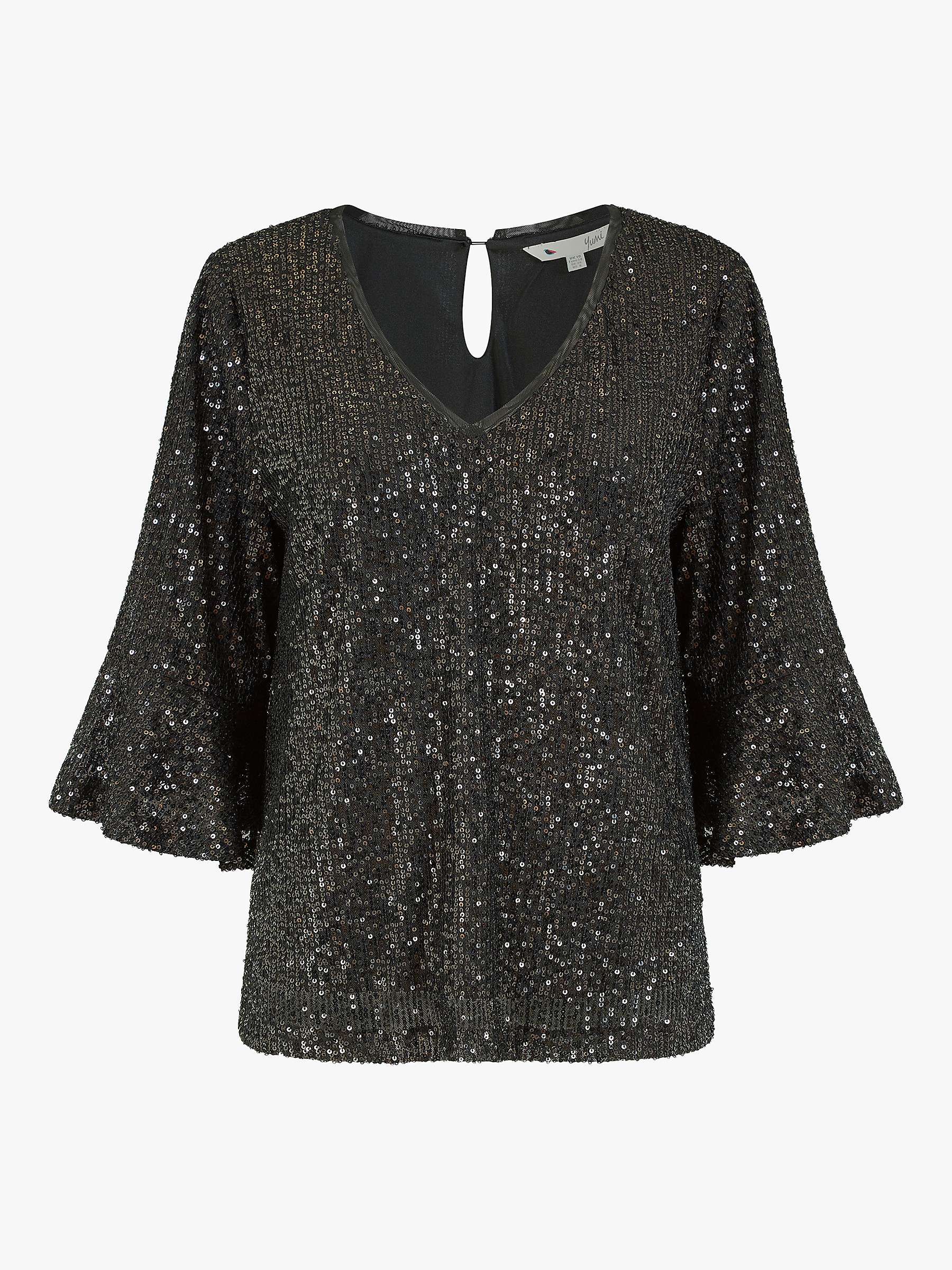 Buy Yumi Sequin Relaxed Fit Top Online at johnlewis.com