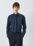 Kin Stretch Poplin Slim Fit Shirt, Navy