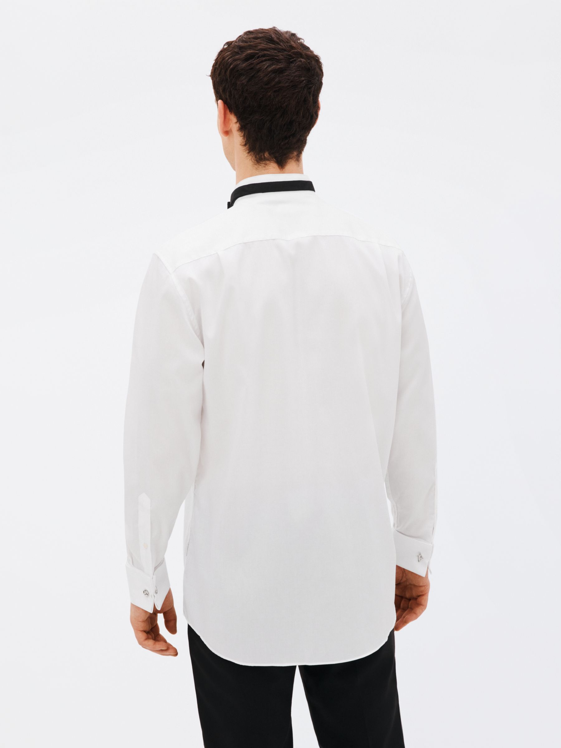 Buy John Lewis Marcella Wing Collar Regular Fit Dress Shirt, White Online at johnlewis.com