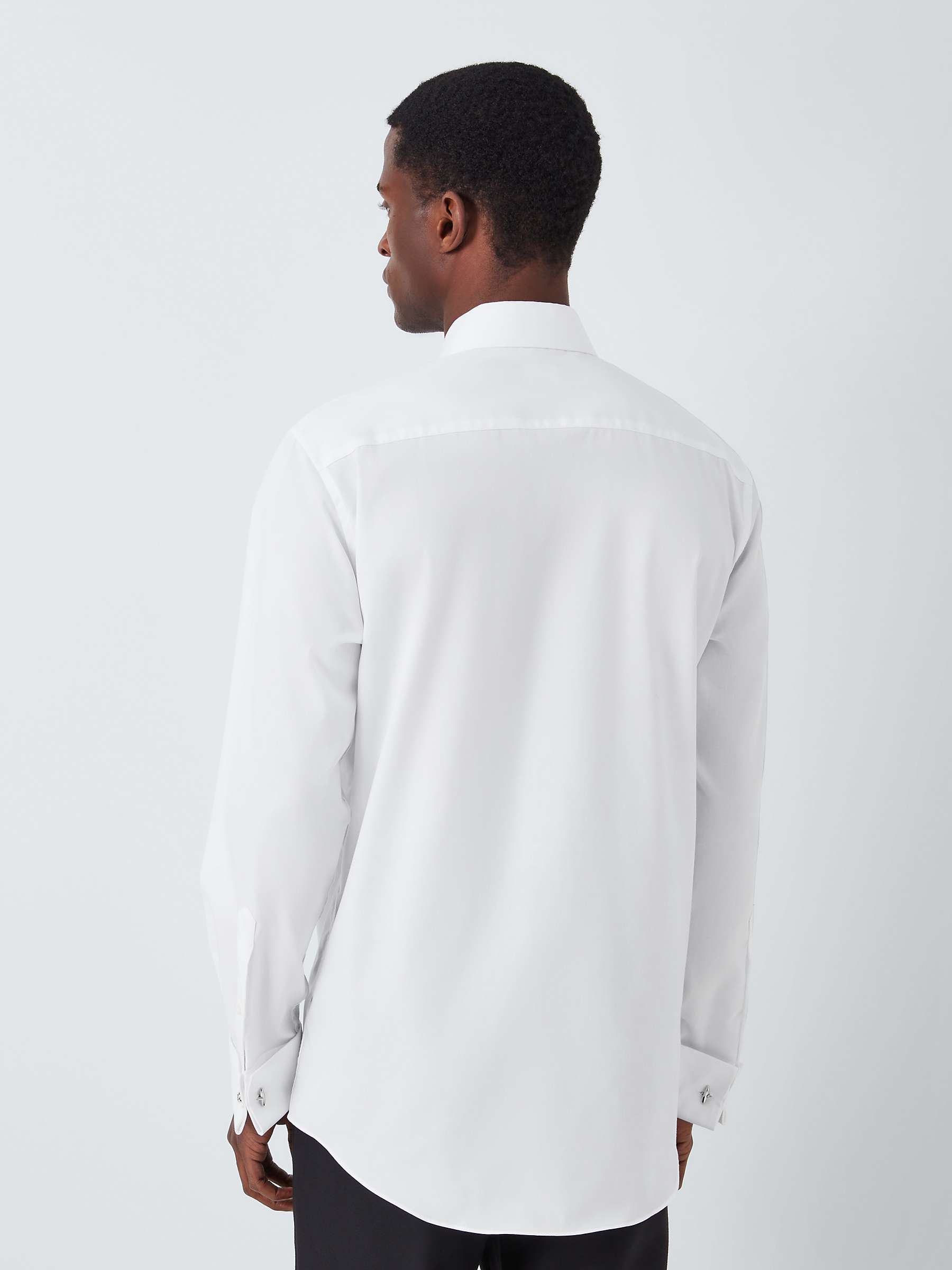 Buy John Lewis Marcella Point Collar Tailored Fit Dresswear Kit Dress Shirt, White Online at johnlewis.com