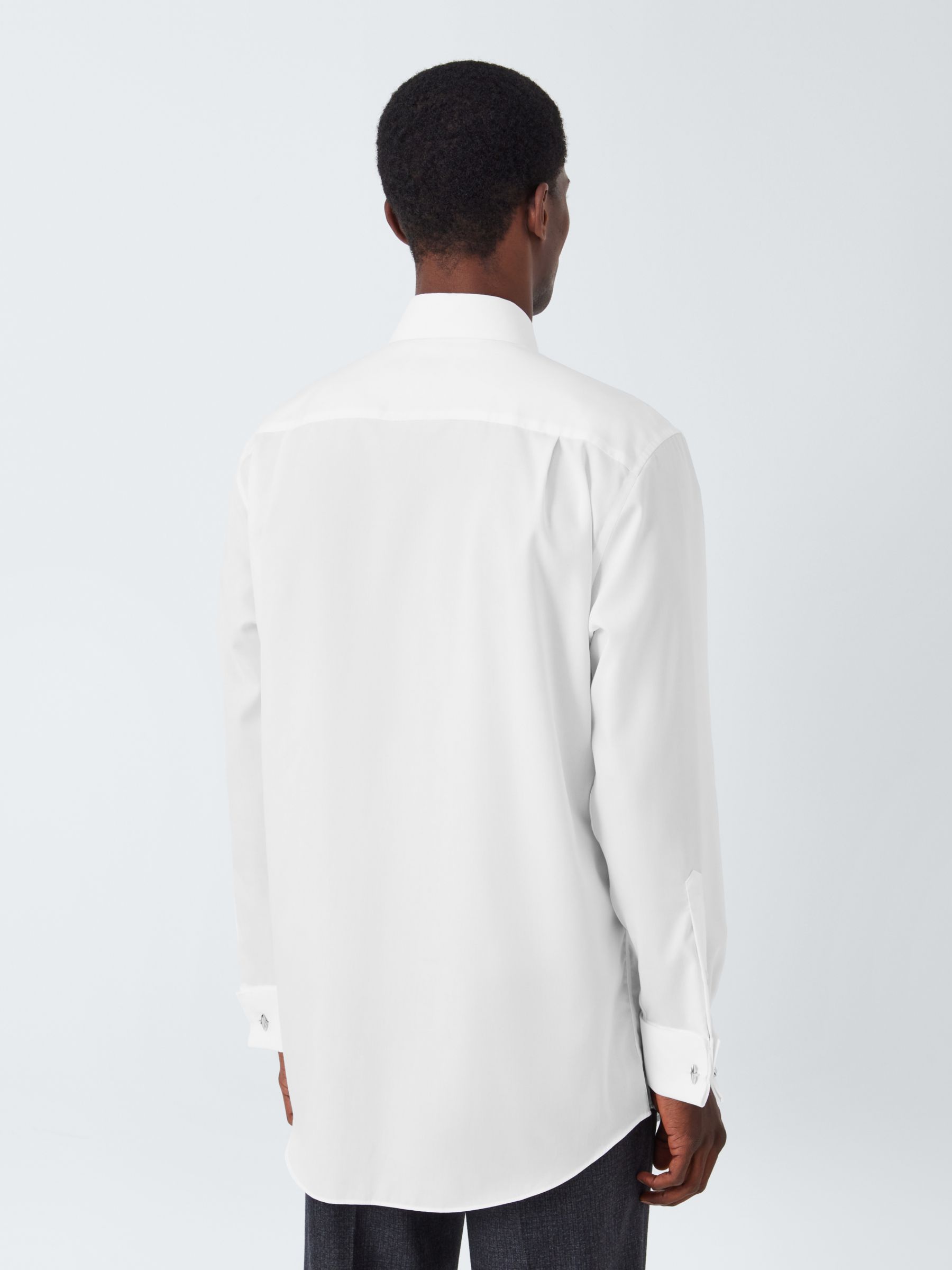 Buy John Lewis Non Iron Twill Regular Fit Double Cuff Shirt Online at johnlewis.com