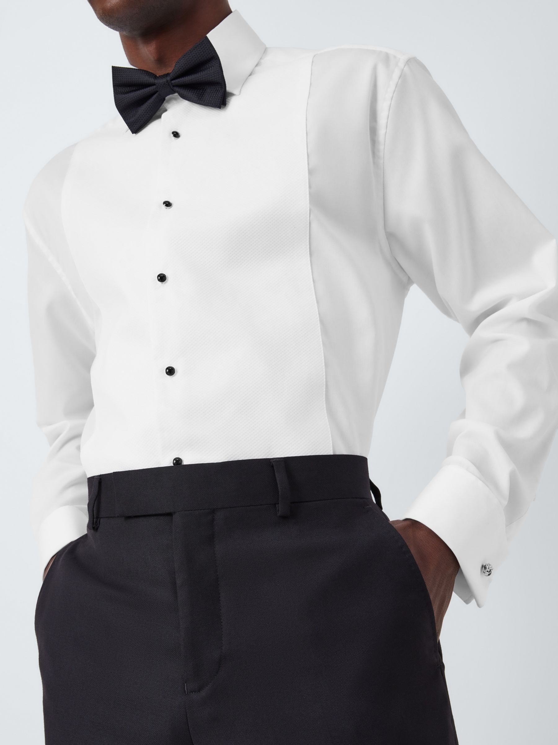 Buy John Lewis Marcella Point Collar Regular Fit Dress Shirt, White Online at johnlewis.com