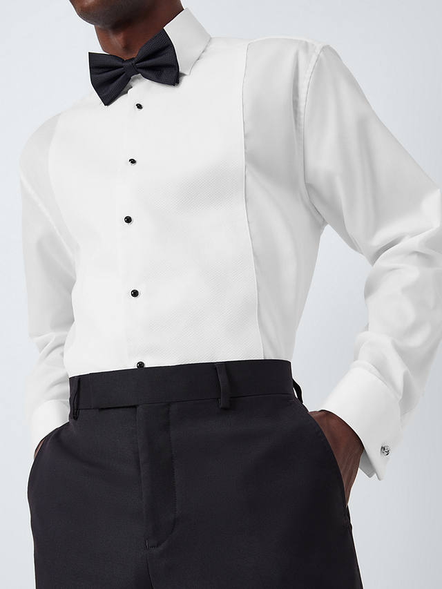 John Lewis Marcella Point Collar Regular Fit Dress Shirt, White