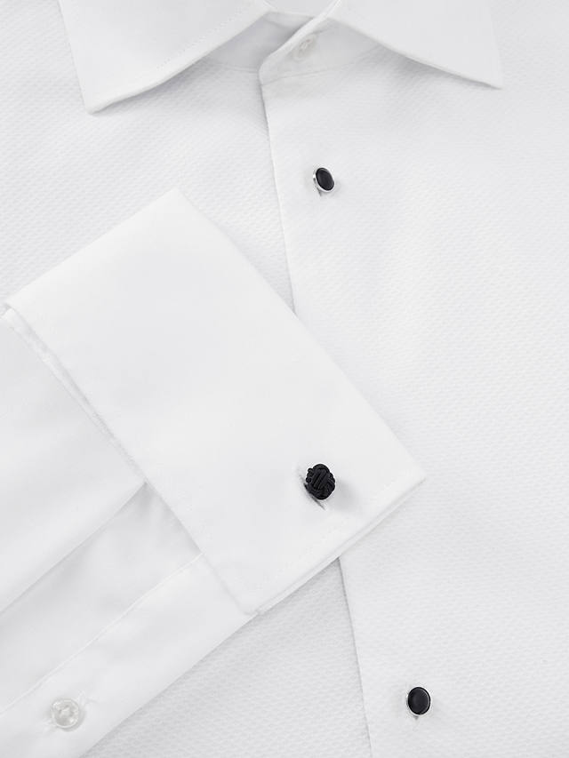 John Lewis Marcella Point Collar Slim Fit Dress Shirt, White
