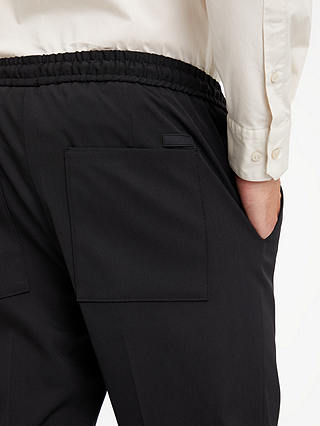 Calvin Klein Wool Blend Gabardine Tailored Joggers, Ck Black