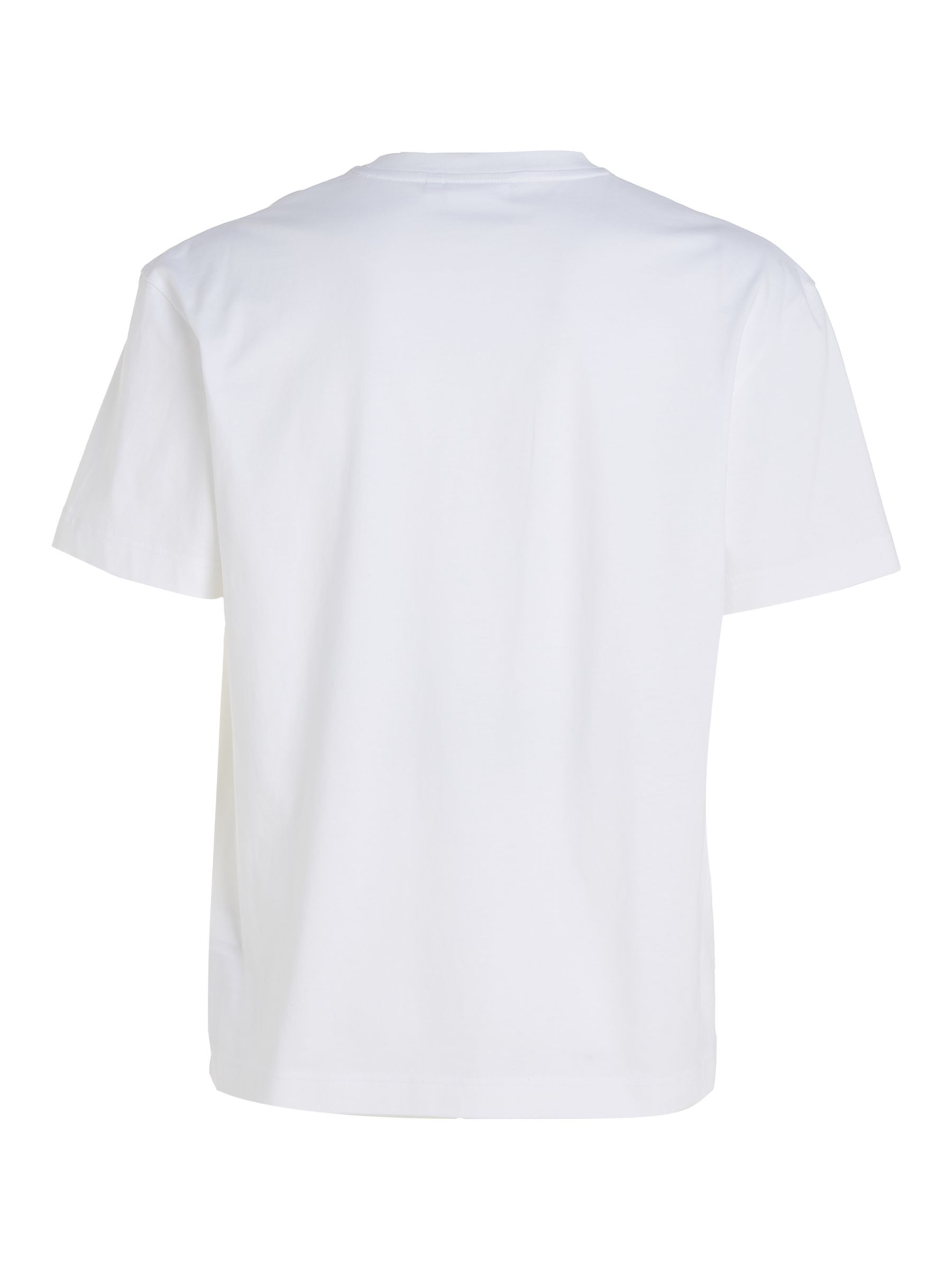 Calvin Klein Logo Comfort T-Shirt, Bright White at John Lewis & Partners