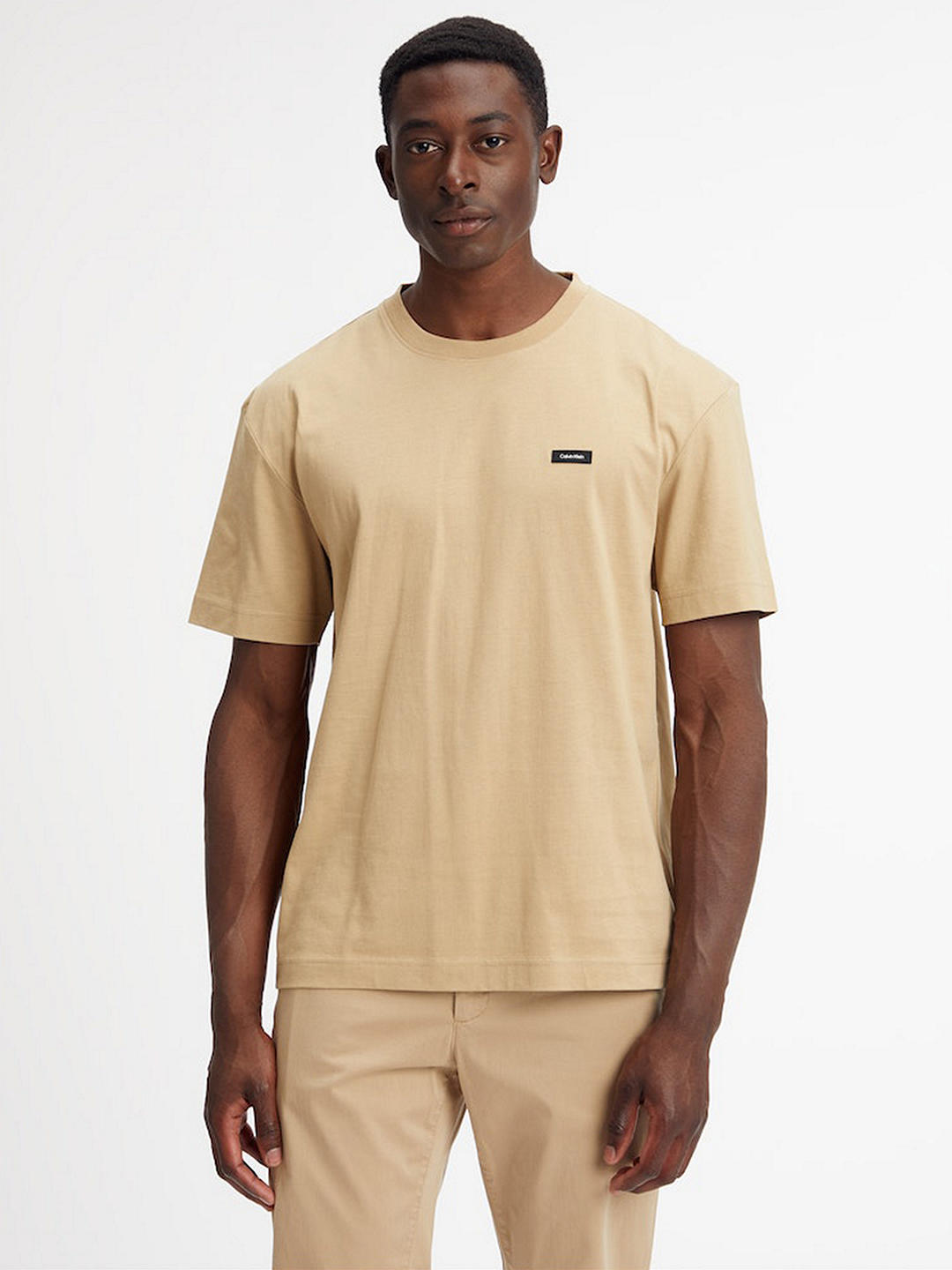 Calvin Klein Comfort T-Shirt, Travertine