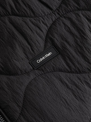 Calvin Klein Crinkle Quilted Gilet, CK Black