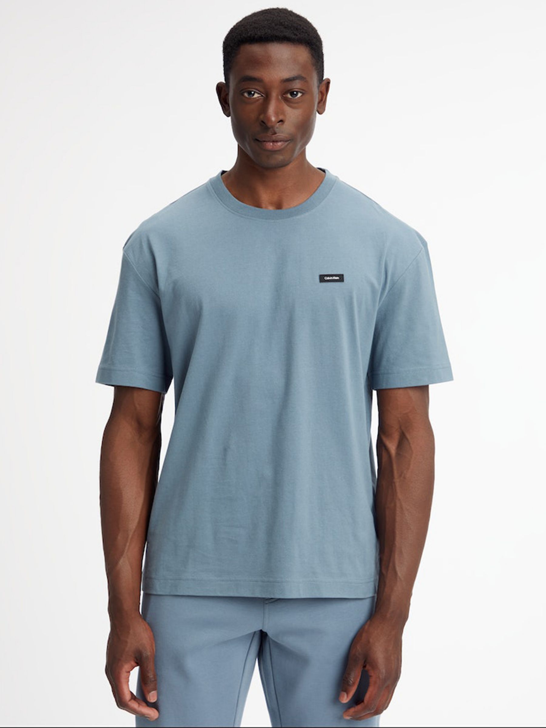 Calvin Klein Comfort T-Shirt, Grey at John Lewis & Partners