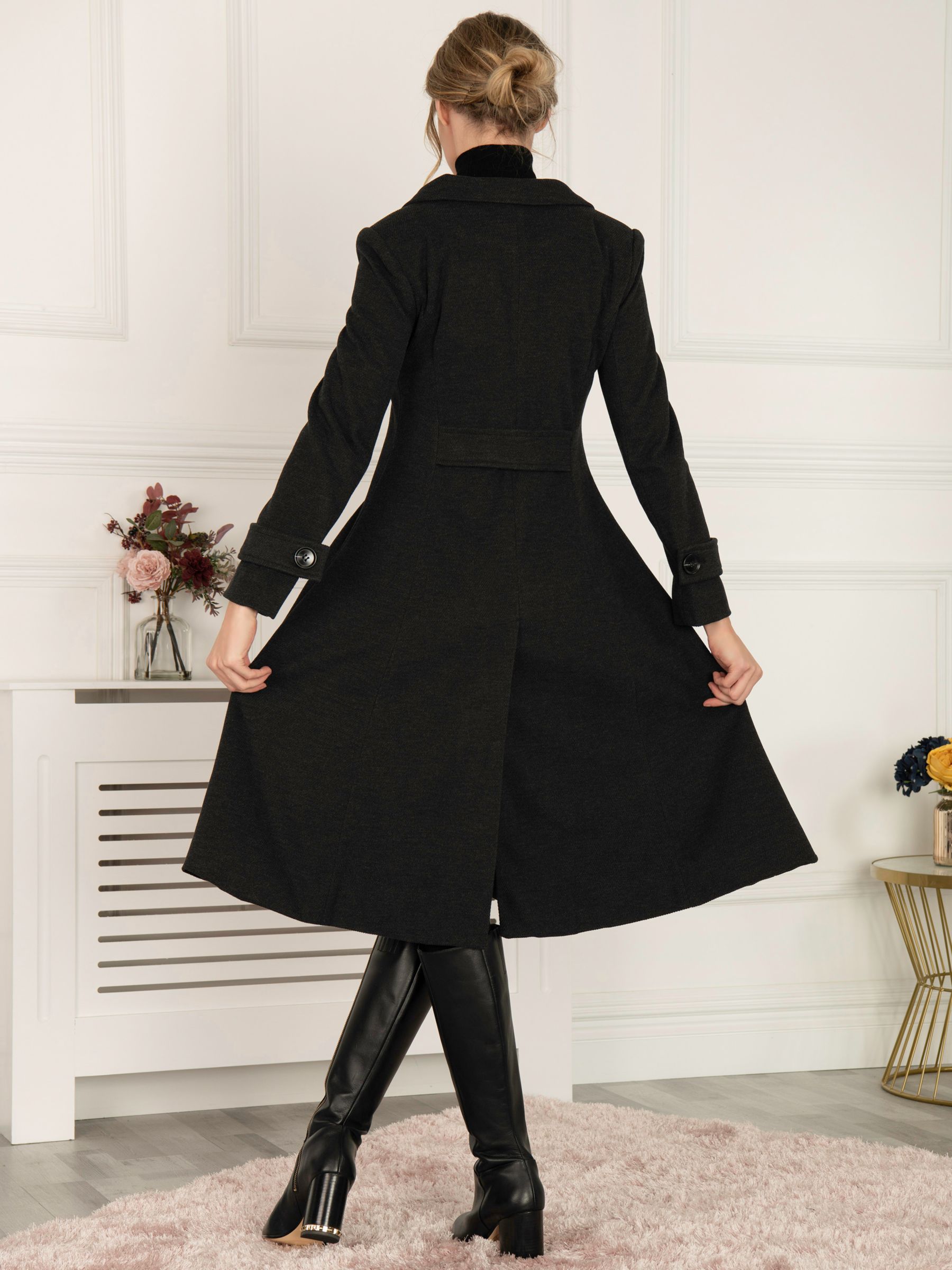 Ladies on sale flare coats